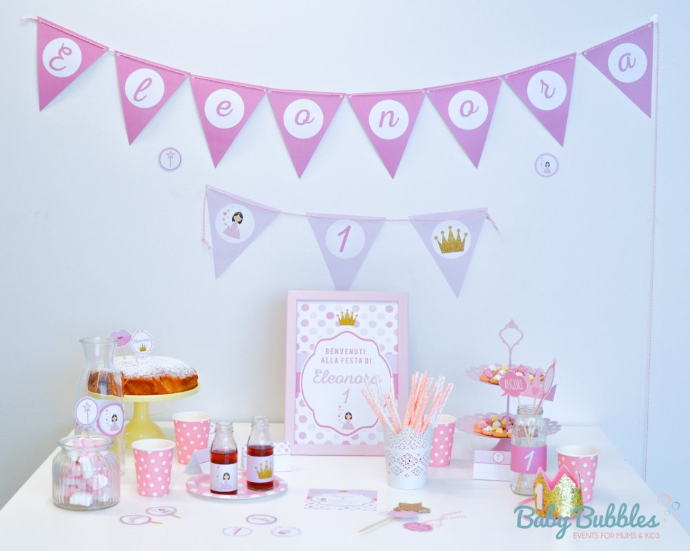 Party Kit Compleanno Principessa