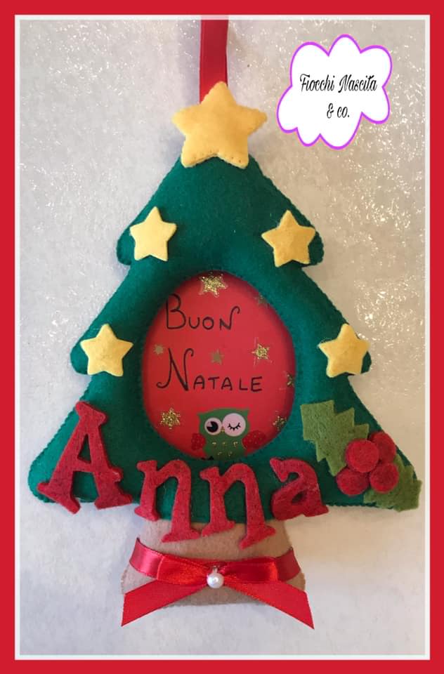 Cornicetta albero di Natale