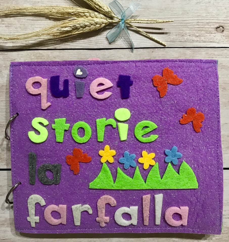 QuietBook Storie: La Farfalla