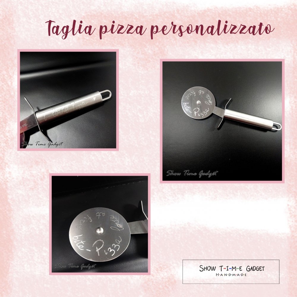 Tagliapizza personalizzato 