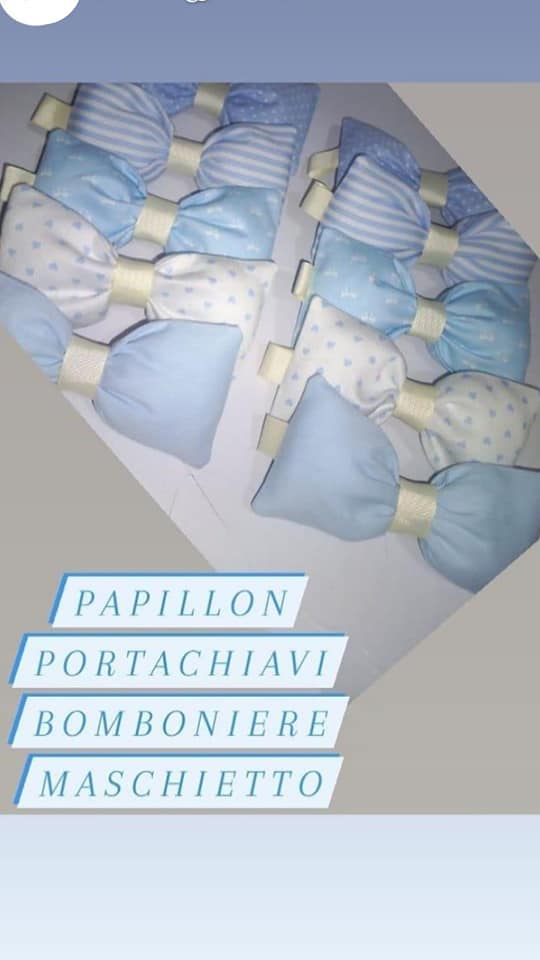 bomboniere papillon nascita o battesimo