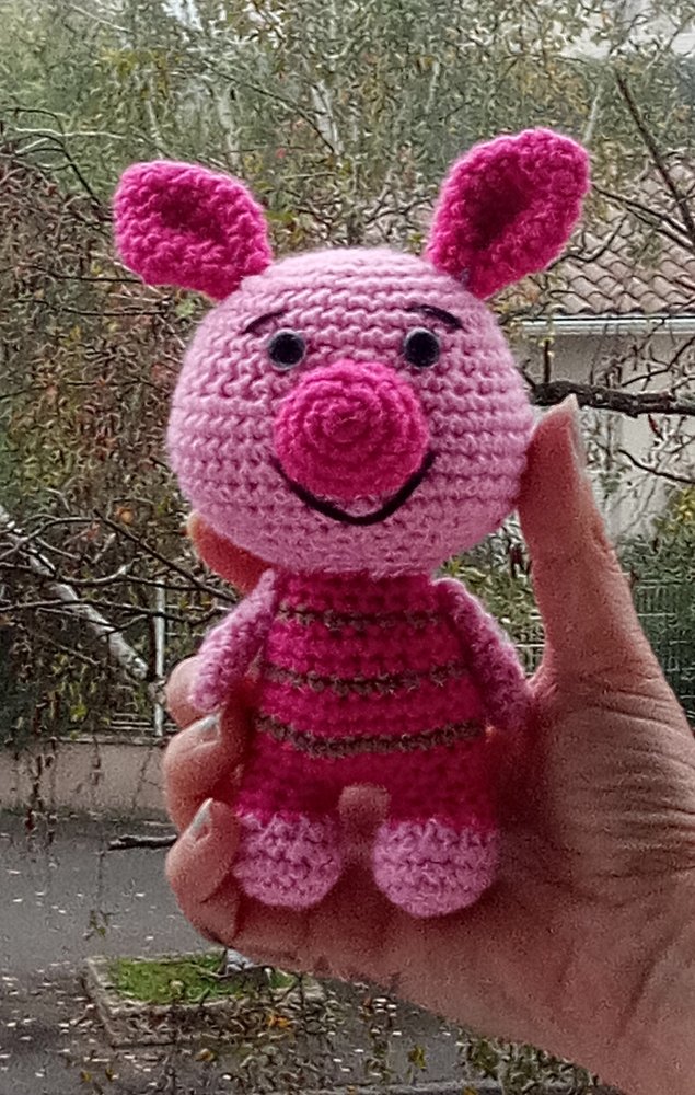 Pimpi il maialino amigurumi 