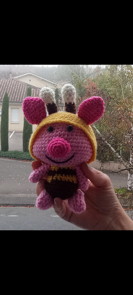 Pimpi, l' amico di Winnie the Pooh, amigurumi