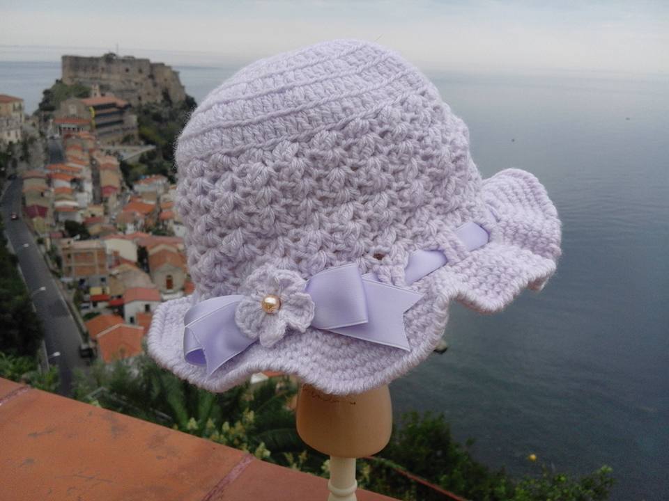 cappellino per bimba